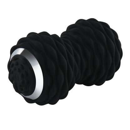 Electric vibrating massage ball demonstrating compact and portable design features