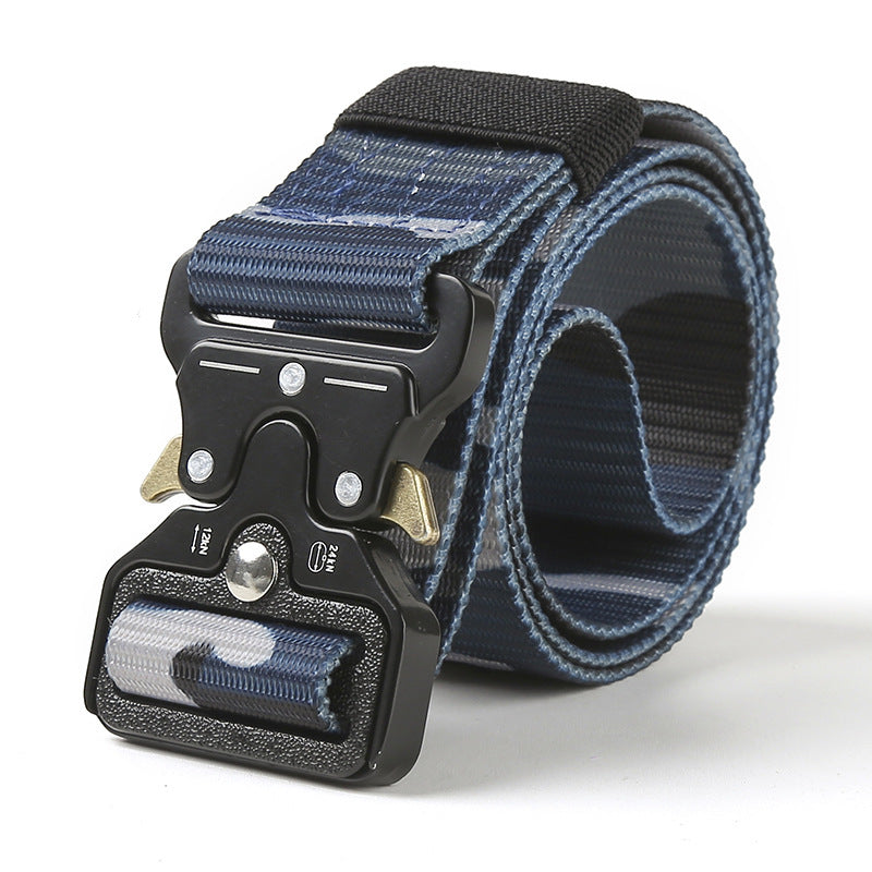 Military EDC belt showing compact design perfect for everyday carry and training
