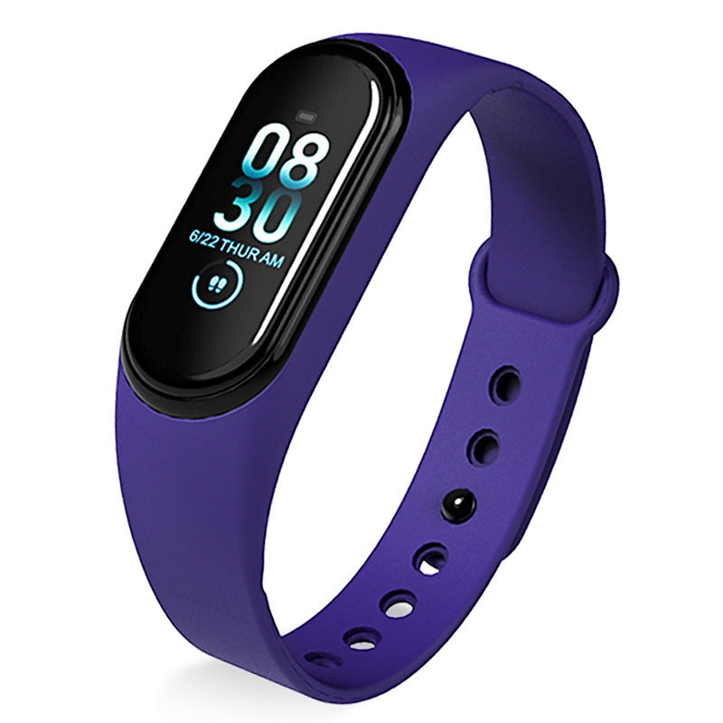 Health monitoring features of smart fitness tracker including heart rate and blood pressure