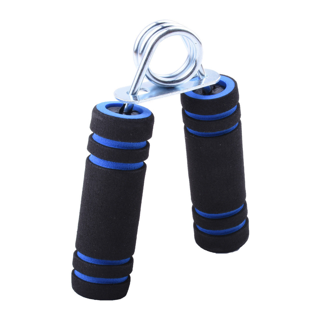 Hand grip strengthener lifestyle shot showing versatile use for athletes and musicians